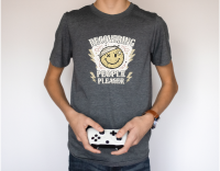 Recovering People Pleaser Shirt | Funny Mental Health Graphic Tee | Vintage Smiley Face Shirt | Boundaries Era T-Shirt for Women